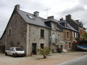 Alignement de maisons, 2 à 10 rue de la Chevalerie (Le Minihic-sur-Rance)