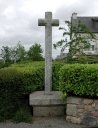 Croix de chemin dite croix de la Hazée, Voie communale n° 1 dite de la Croix Bertrand (Yffiniac)