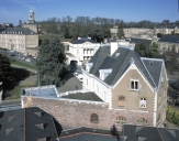 Ancienne promenade de la Motte, actuellement jardin public, dit square de la Motte, rue Jean-Baptiste-Martenot (Rennes)