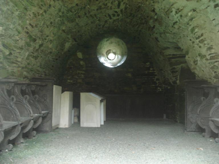 Cloître de l'abbaye de Boquen (Plénée-Jugon)