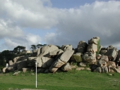 Paysage dit chaos granitiques de Trébeurden