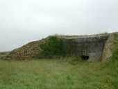 Casemate de type 623 avec créneau blindé pour mitrailleuse (A 35 / 24), Enez Vihan (Landéda)