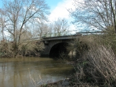 Pont sur la Seiche, route de Nantes (Pont-Péan)