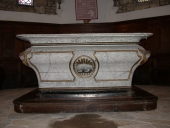 Autel ; tabernacle (maître-autel), Saint-Hilaire (Pluméliau fusionnée en Pluméliau-Bieuzy en 2019)