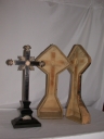 Croix reliquaire de la Vraie-Croix, et sa boîte