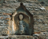 Bas-relief : Homme (?)