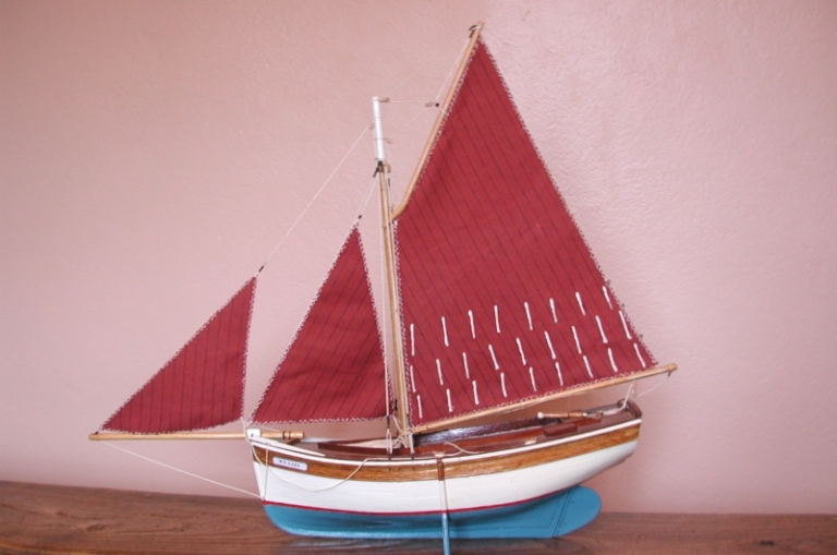 Maquette du bateau "Jouet des flots"