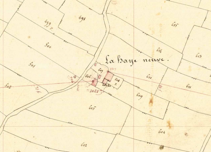 Ferme, la Haie Neuve (Montreuil-le-Gast)