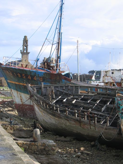 Cimetière de bateaux, le Sillon (Camaret-sur-Mer)