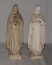 Paire de statuettes : Sainte Thérèse de l'Enfant-Jésus