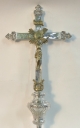Croix de procession et hampe de procession