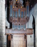 Partie instrumentale de l'orgue, basilique Notre-Dame-du-Roncier (Josselin)
