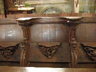 Cathédrale Saint-Tugdual : stalle 03