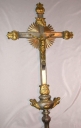 Croix de procession 1 et sa hampe