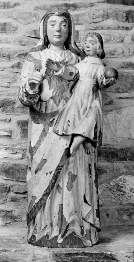 Statue : Vierge à l'Enfant