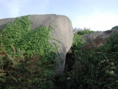 Abri troglodytique de Job Ayer, Ploumanac'h (Perros-Guirec)