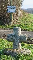 Croix dite "Croas Kerlaëron" (Plufur)