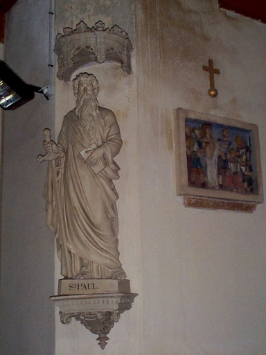 Statue : saint Paul