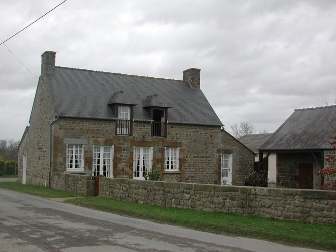 Ferme (?), la Saintiolais (Lourmais)