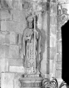 Ensemble de deux statues : saint Corentin, saint Guénolé