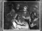 Tableau : Adoration des Bergers