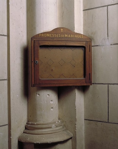 Tableau de promesses de mariages