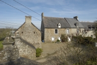 Les maisons et les fermes sur la commune de Miniac-Morvan
