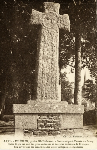 Croix de chemin dite la Croix Mérovingienne (Plérin-sur-Mer)