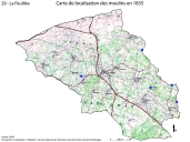 Moulins sur la commune de La Feuillée