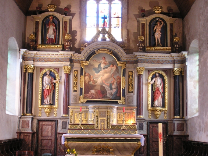 Maître autel de l'église