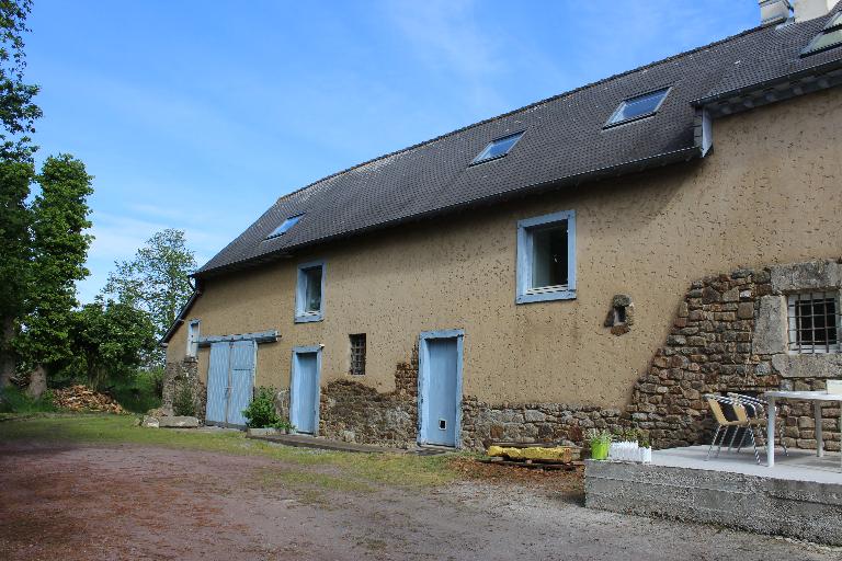 Les maisons et fermes sur la commune de Langan