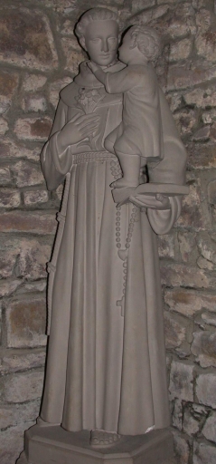 Statue : Saint Antoine de Padoue et l'Enfant