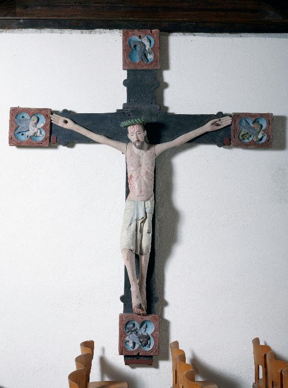 Christ en croix, chapelle Notre-Dame de Bon Réconfort (Pluherlin)