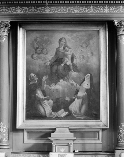 Tableau : Donation du Rosaire