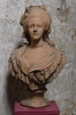Buste sur piédouche : Marie-Antoinette