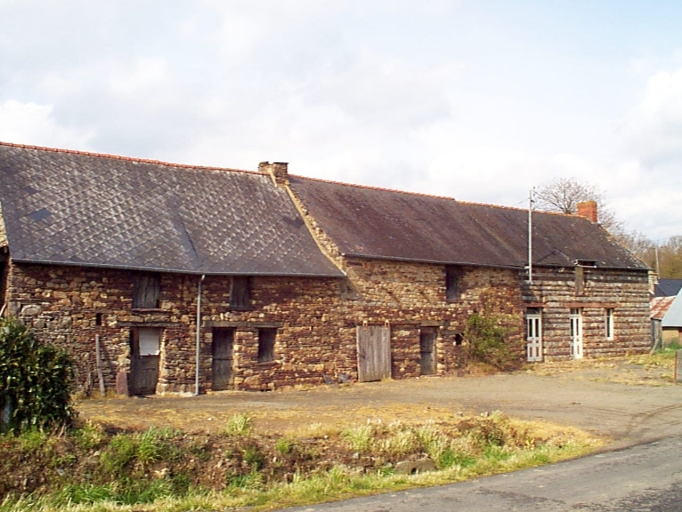 Alignement de maisons, la Guichardais (La Chapelle-Bouëxic)