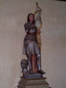 Statue (petite nature) : sainte Jeanne d'Arc