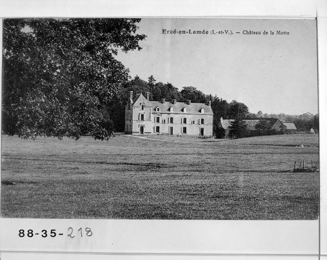 Château de la Motte-des-Vaulx (Ercé-en-Lamée)