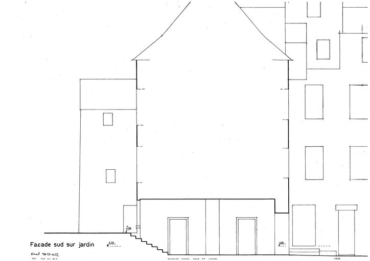 Hôtel, douane, anciennement dit Le grand Motonnier, 14 rue du Port (Vannes)