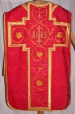 Ornement rouge 5 : chasuble