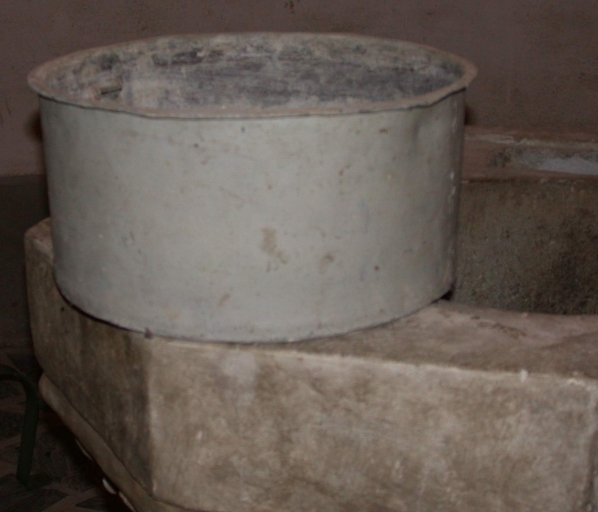 Bassin des fonts baptismaux