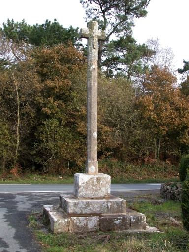 Croix de chemin, route de Lannion, Croaz-Golo (Trébeurden)