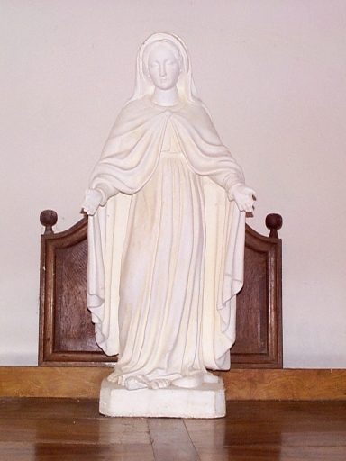 Statue : Immaculée Conception, Ropenard (Maure-de-Bretagne fusionnée en Val d'Anast en 2017)