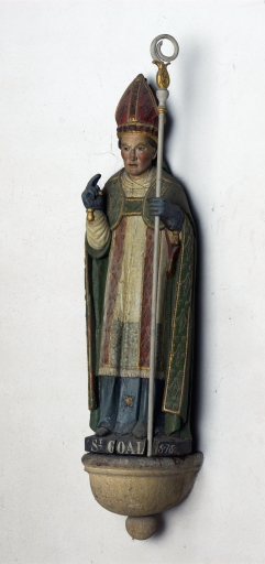 Statue (grandeur nature) : Saint Goal