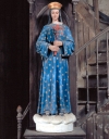 Statue sur socle : Vierge, dite Notre-Dame de Pontmain