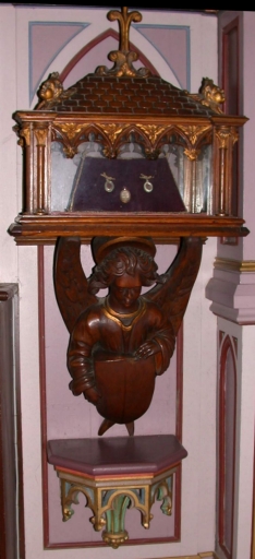 Paire de reliquaires sur culot