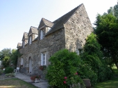 Moulin à farine de Daoulas, actuellement maison, près de Kergourio (Plussulien)