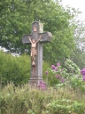 Croix monumentale, le Pâtis de la Saudrais (Bréal-sous-Montfort)