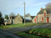 Village et écarts sur la commune de Bruc-sur-Aff