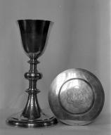 Calice, patène, prieuré Notre-Dame-de-l'Assomption (prieuré cure), église paroissiale de bénédictins (Bréal-sous-Vitré)